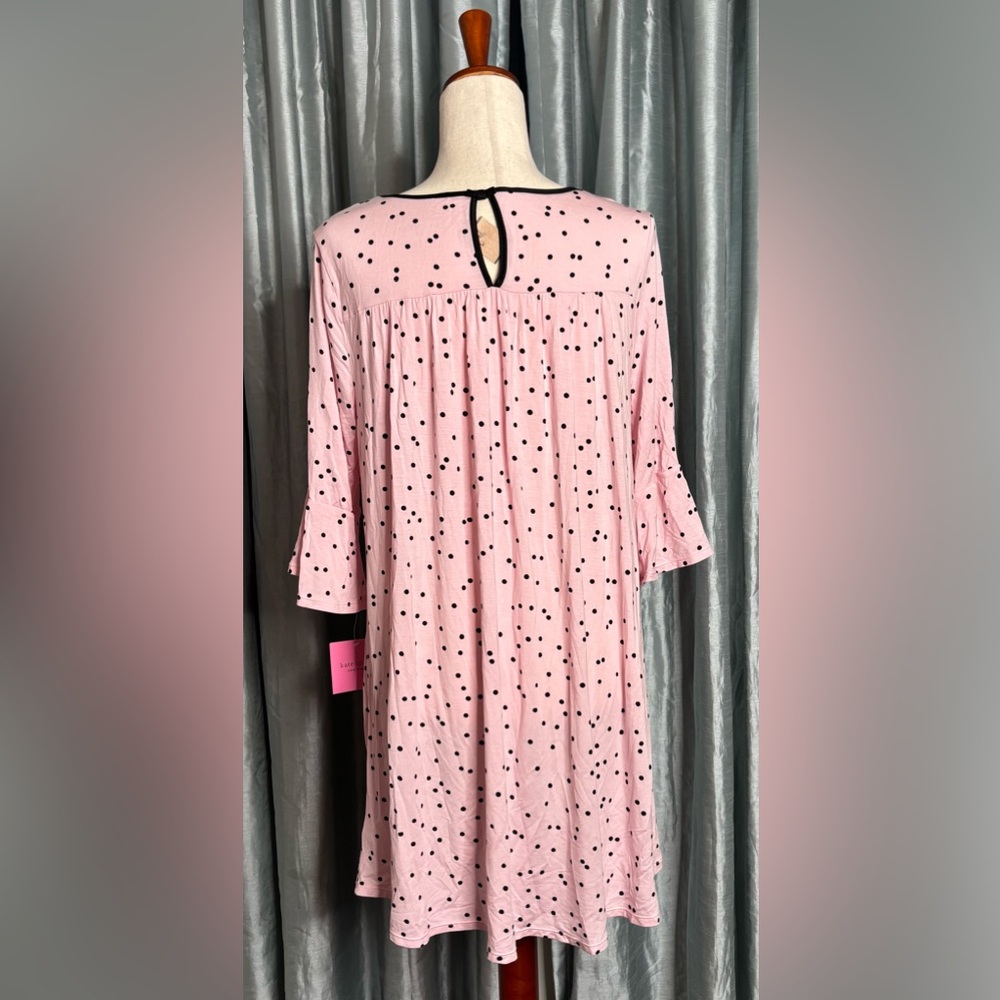 Kate Spade New York - bell cuff sleeve night shirt MEDIUM NWT - Picture 4 of 6